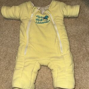 Baby Merlin’s magic sleep suit size 3-6 months, 12-18 lbs, fleece material